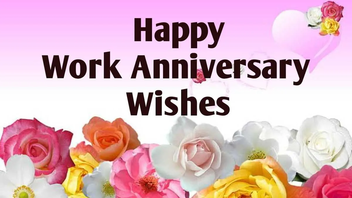 1 year anniversary message for colleague