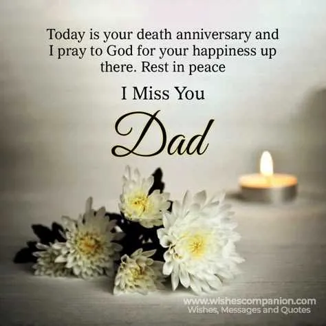 1 year death anniversary message
