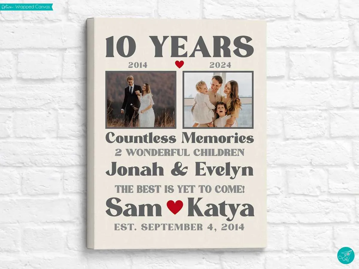 10 years wedding anniversary message to my husband