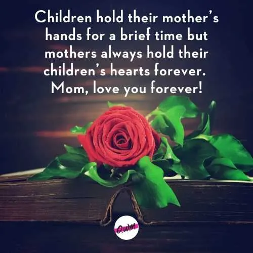 1st death anniversary message for mother