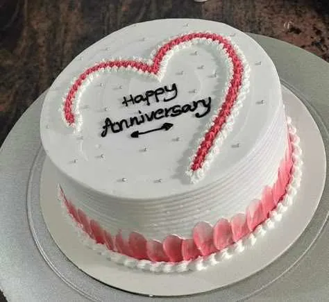 1st anniversary cake messages