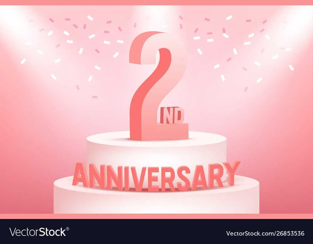 2 years anniversary message