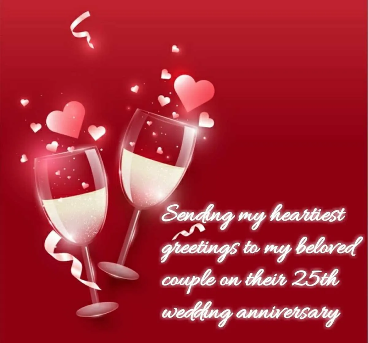 25th wedding anniversary messages for husband