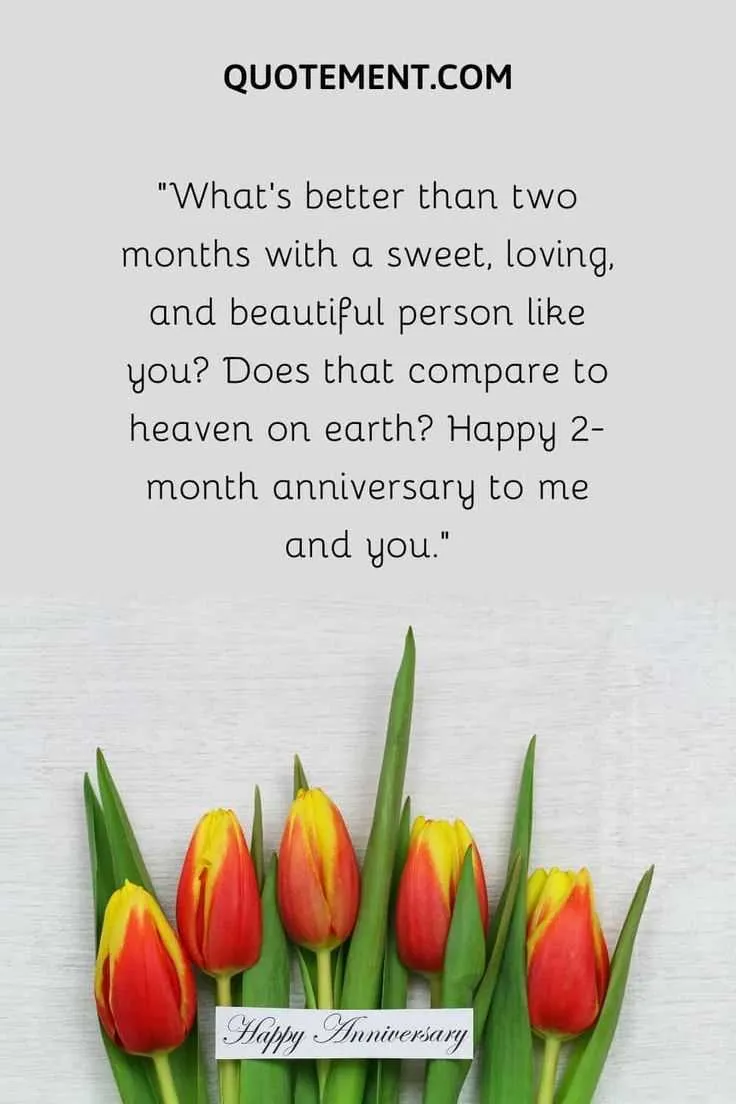 4 month anniversary message