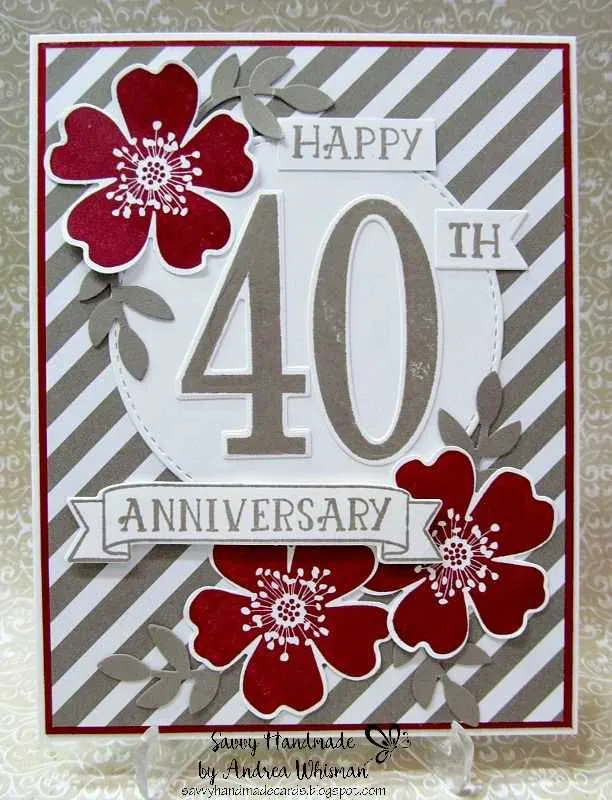 40th anniversary card message