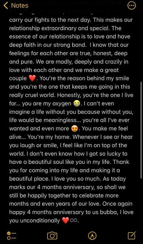 9 months anniversary message for boyfriend