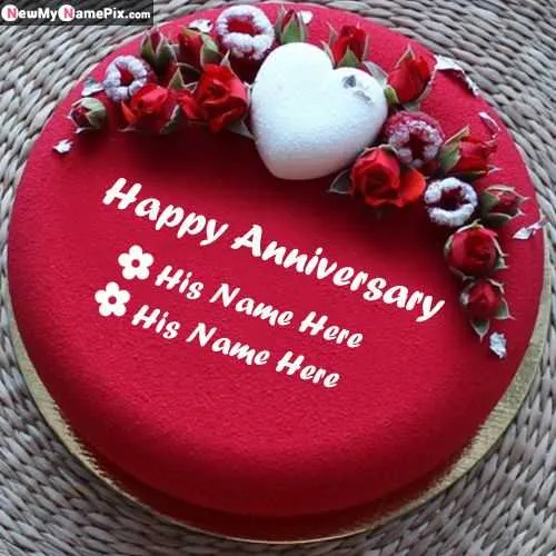 anniversary cake messages for wife