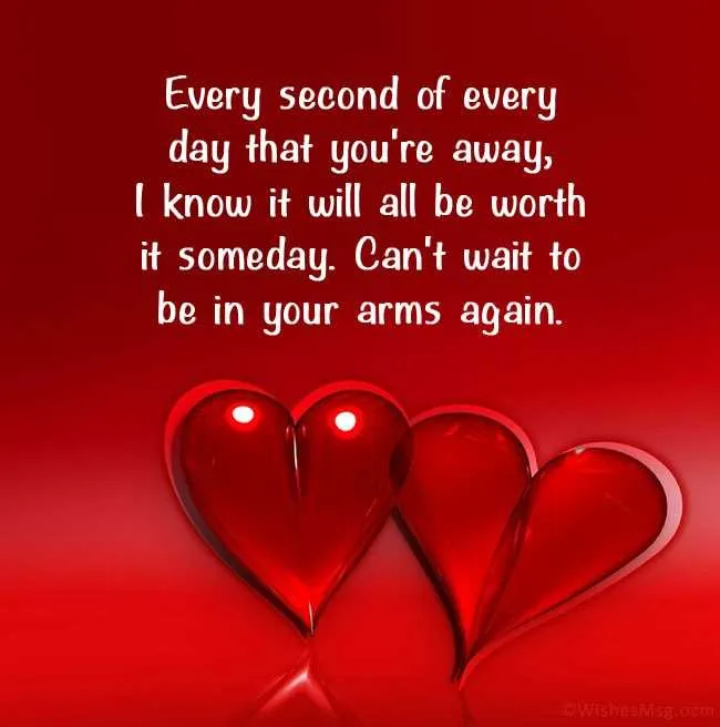 anniversary message for him long distance
