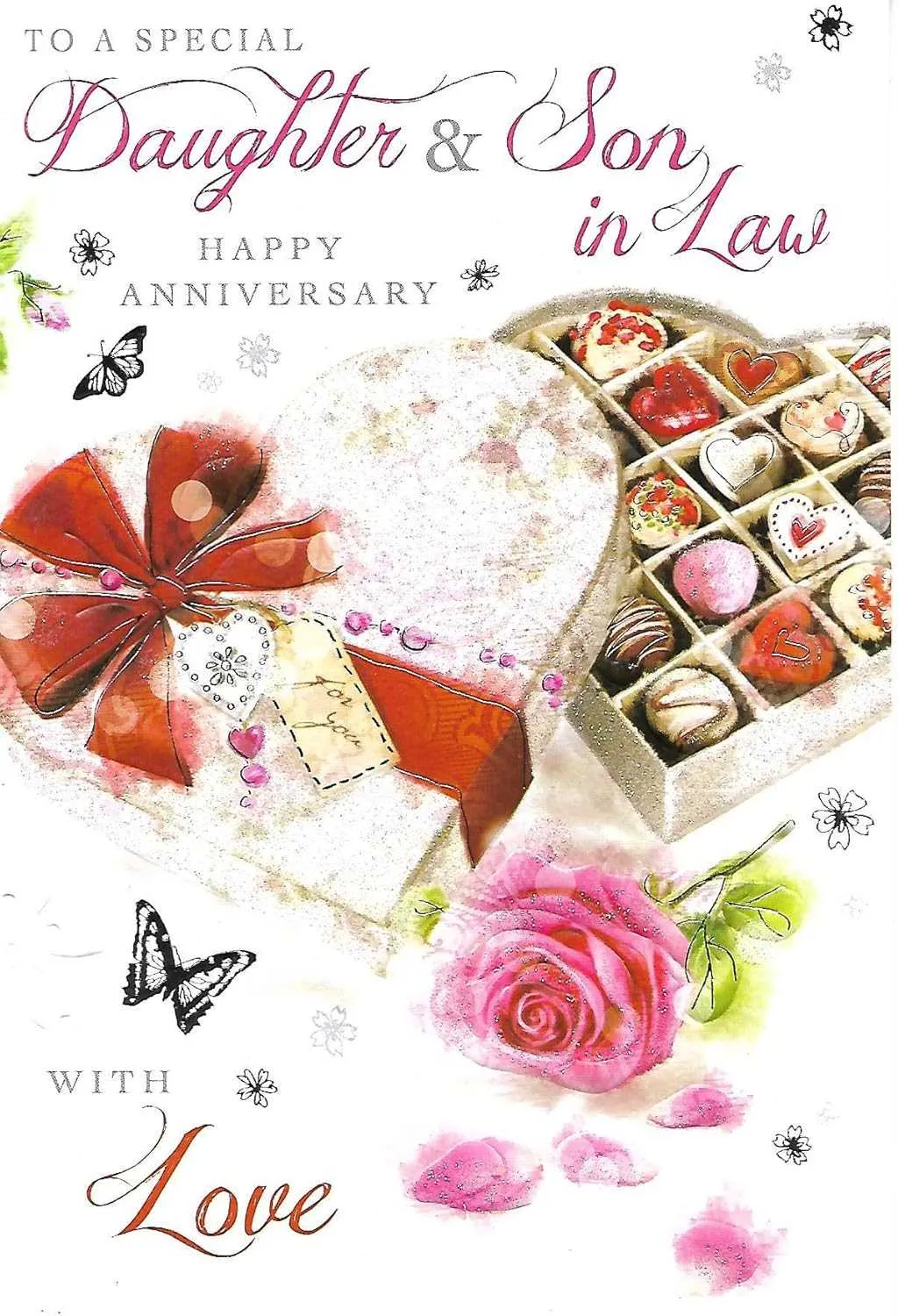 anniversary message for son and daughter in law