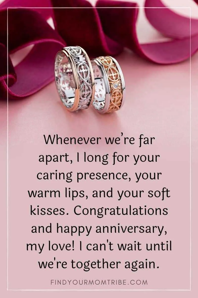anniversary message to husband from wife
