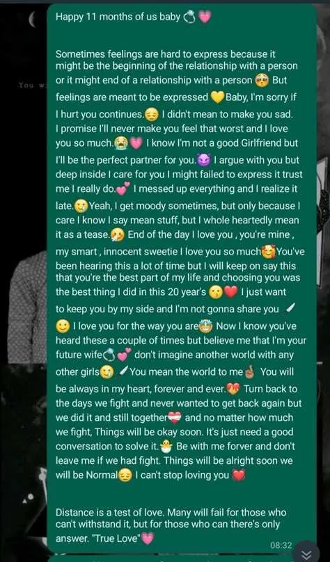 anniversary text messages for him