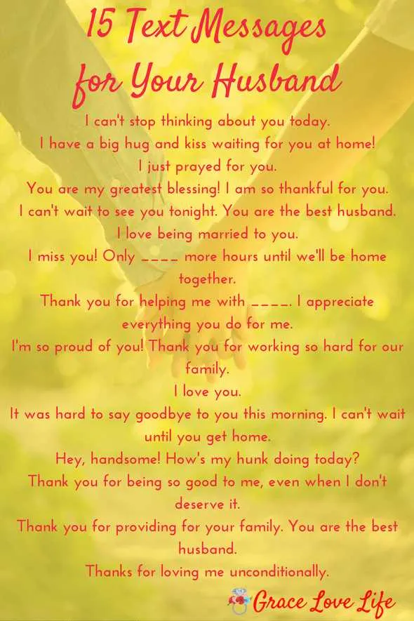 anniversary thank you message to husband