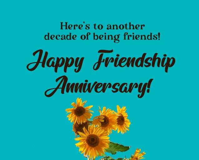 cheers to 10 years anniversary message