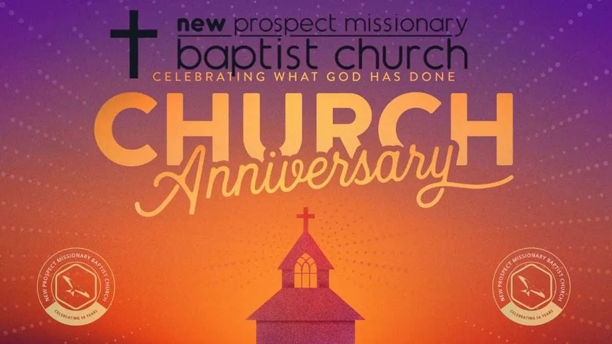 church anniversary message