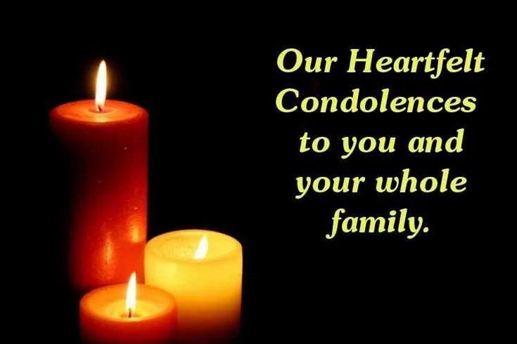 condolence anniversary message