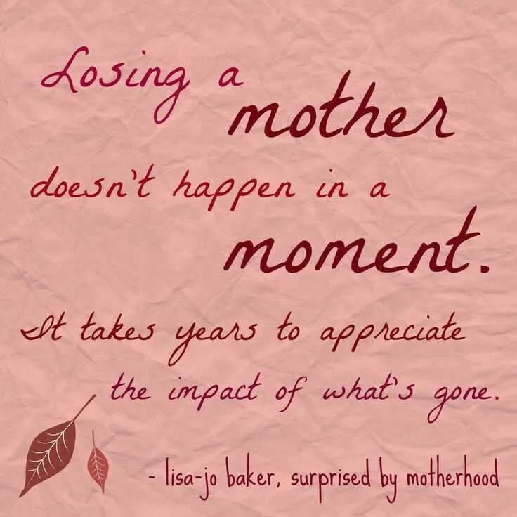 death anniversary message for mother