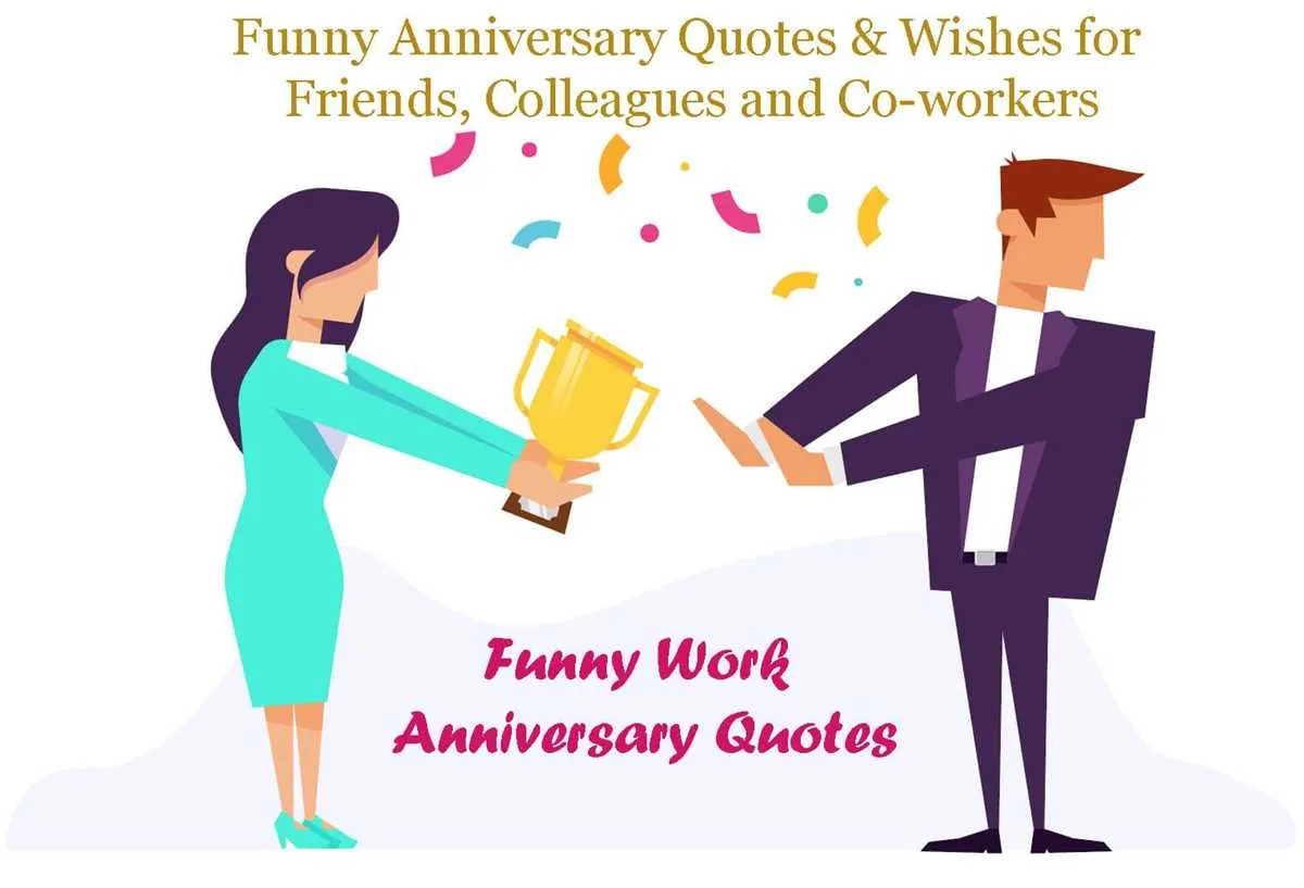 funny happy anniversary messages to friends