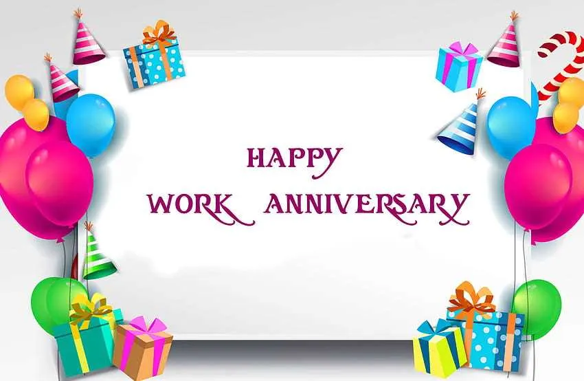 happy 10 years work anniversary message