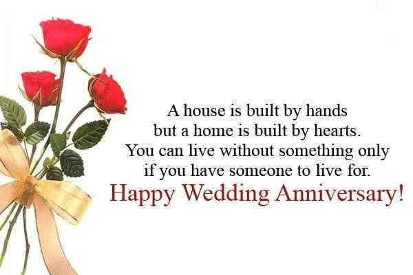 happy wedding anniversary message for parents