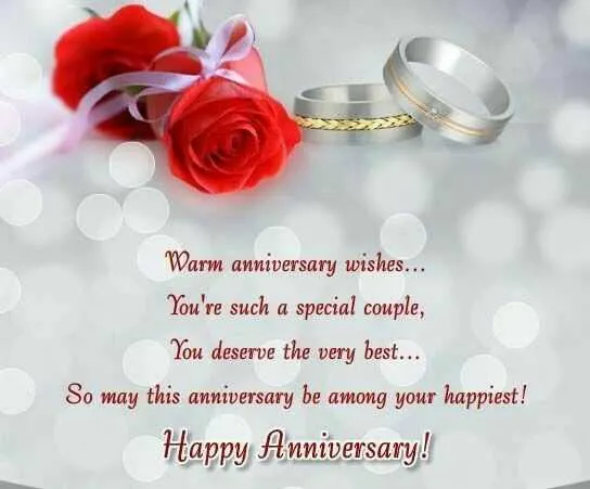 happy wedding anniversary message to couple