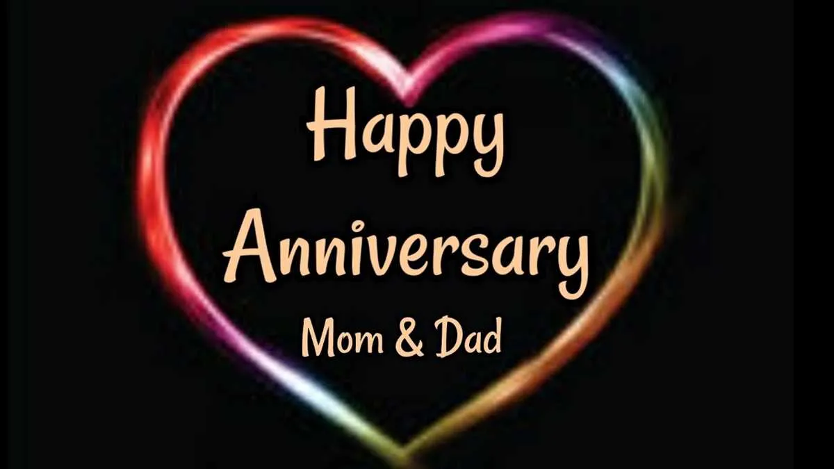 happy wedding anniversary message to mom and dad