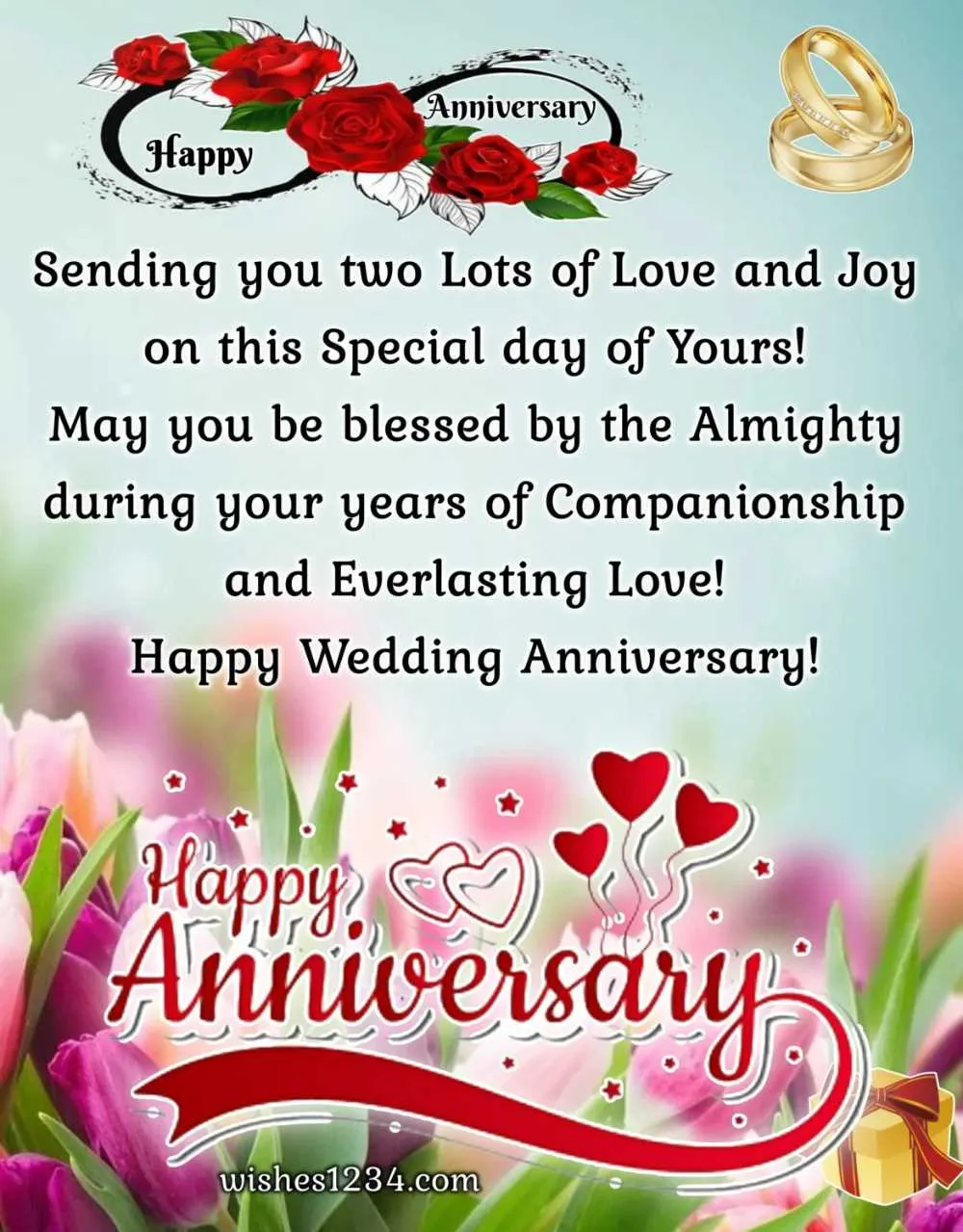 happy wedding anniversary messages