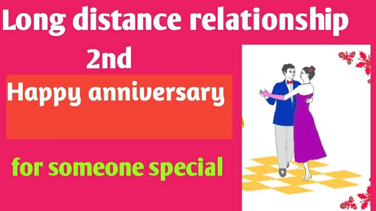 long distance relationship anniversary message