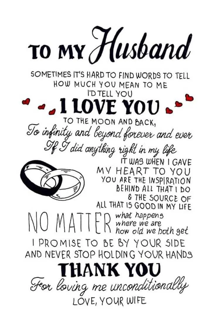 love message to husband on anniversary