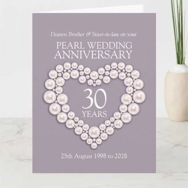 message for 30th wedding anniversary