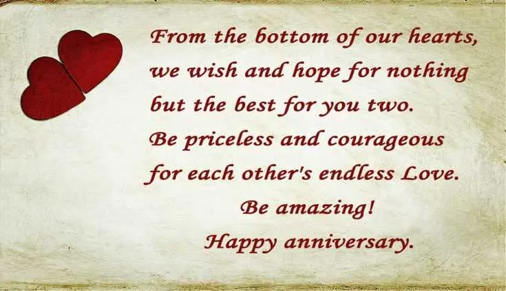 message for friend wedding anniversary