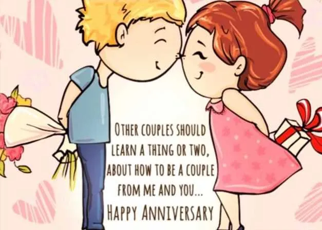 message for happy anniversary to a couple