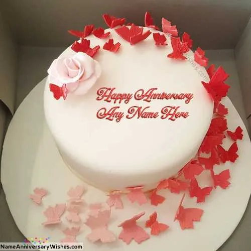 message on cake for wedding anniversary