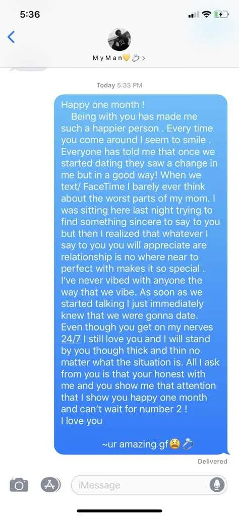 relationship 4 month anniversary text messages