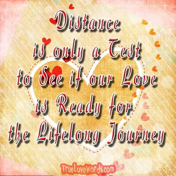 romantic long distance relationship anniversary message