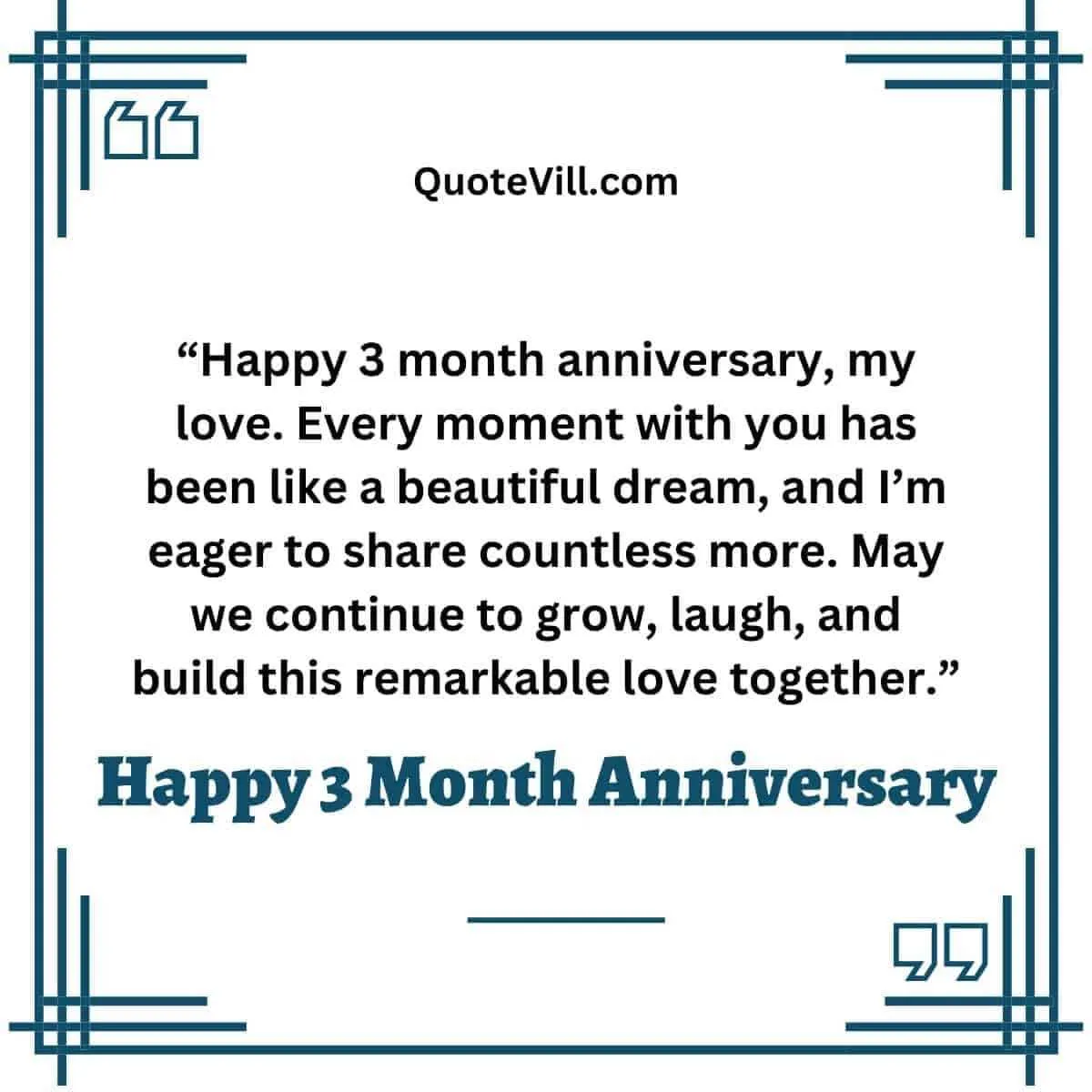 six month anniversary message