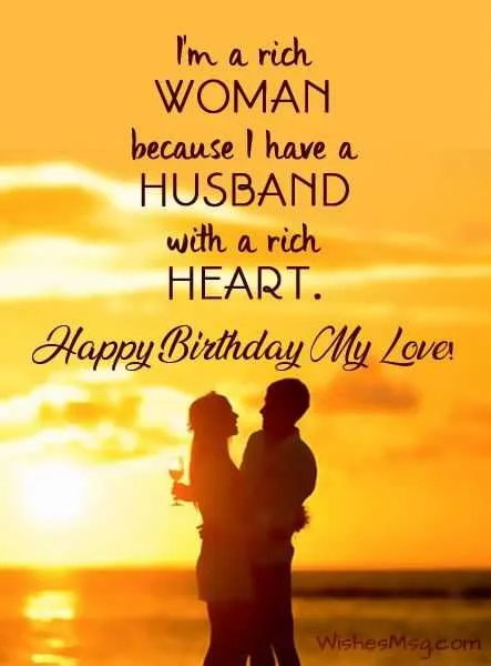 sweet message for husband on anniversary