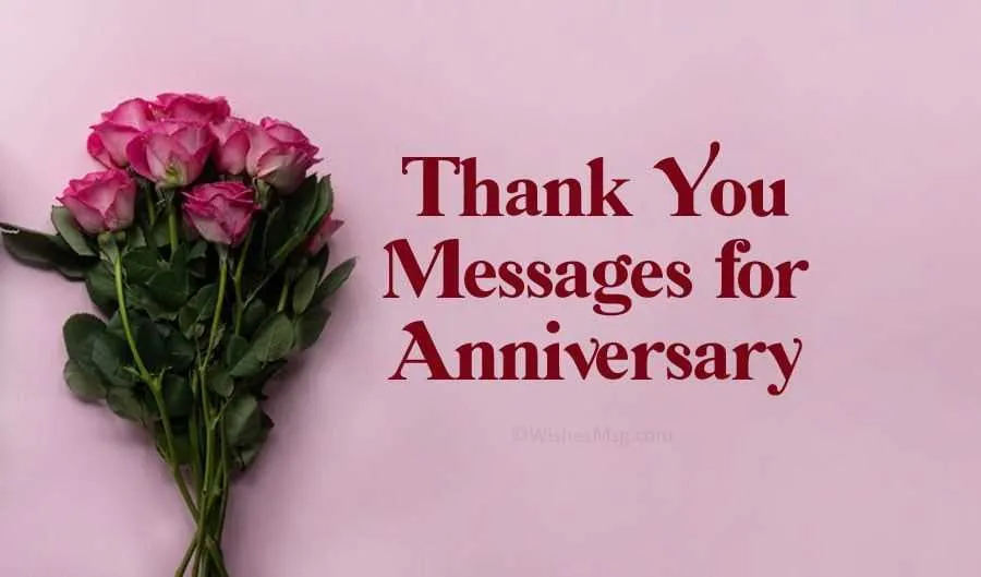 thank you message for church anniversary