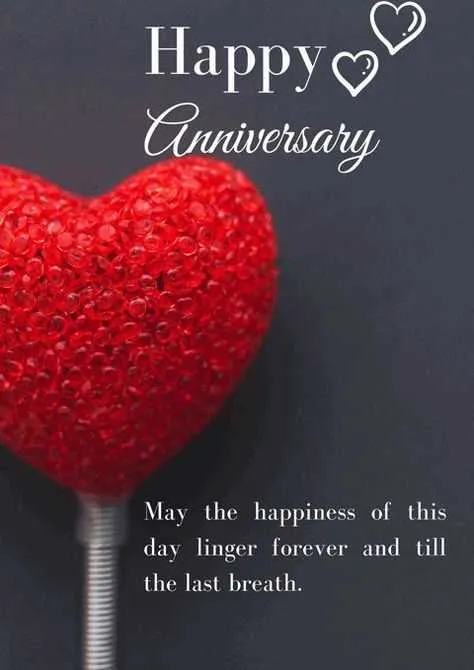 touching anniversary message for wife