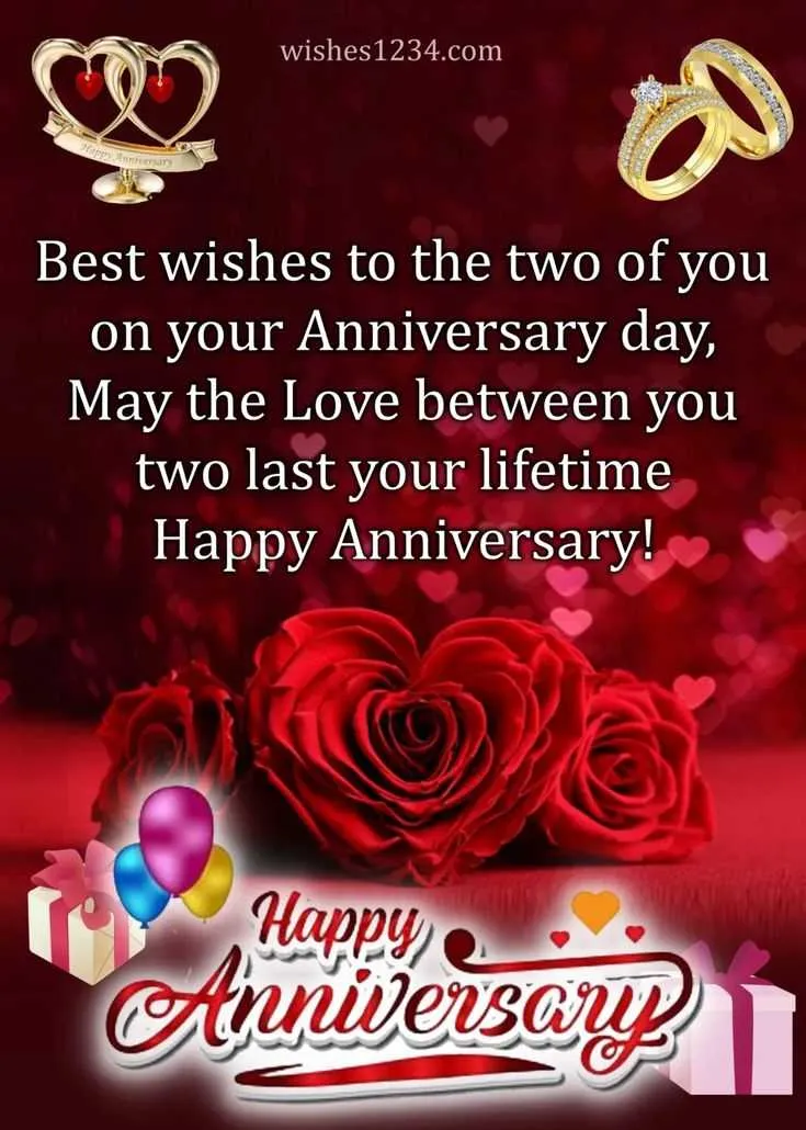wishing message for wedding anniversary
