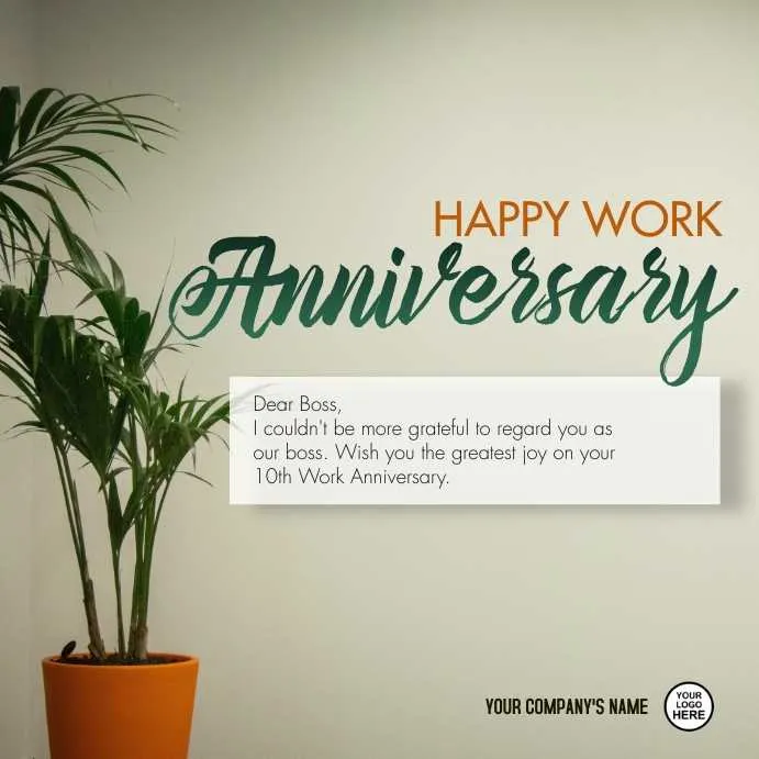 work anniversary reply messages