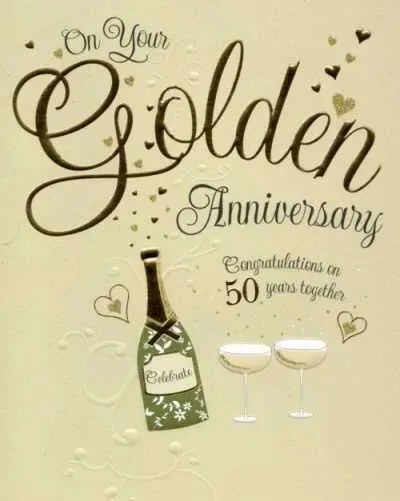 50th wedding anniversary congratulations messages