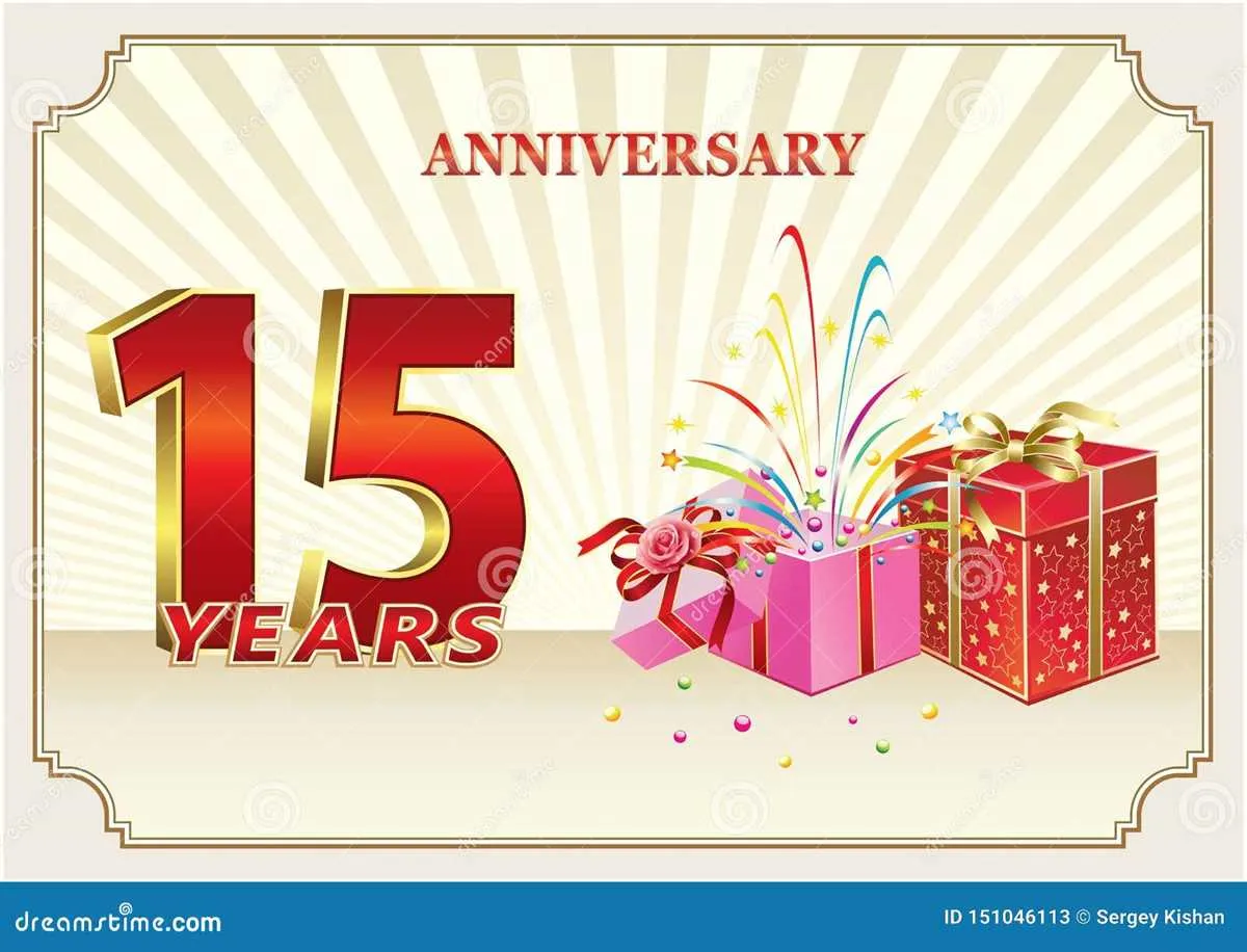 anniversary 15 years message