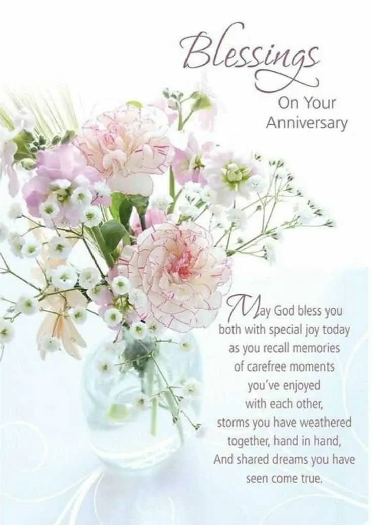 anniversary blessings messages