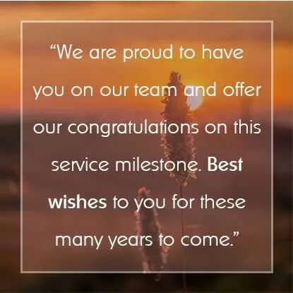 anniversary employee messages