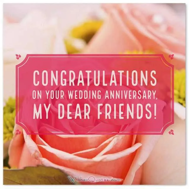 anniversary congratulations message