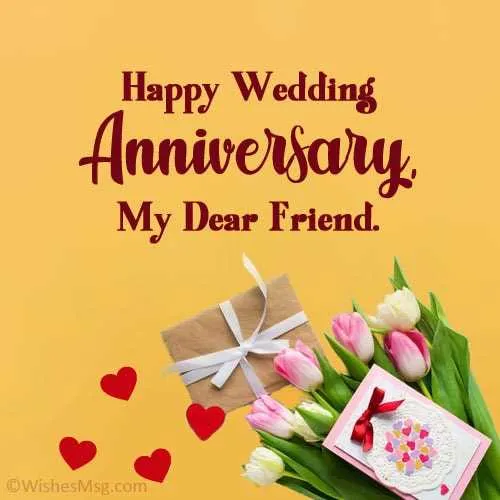 marriage anniversary message to brother