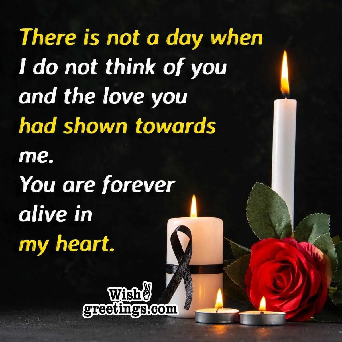 condolence message for one year death anniversary