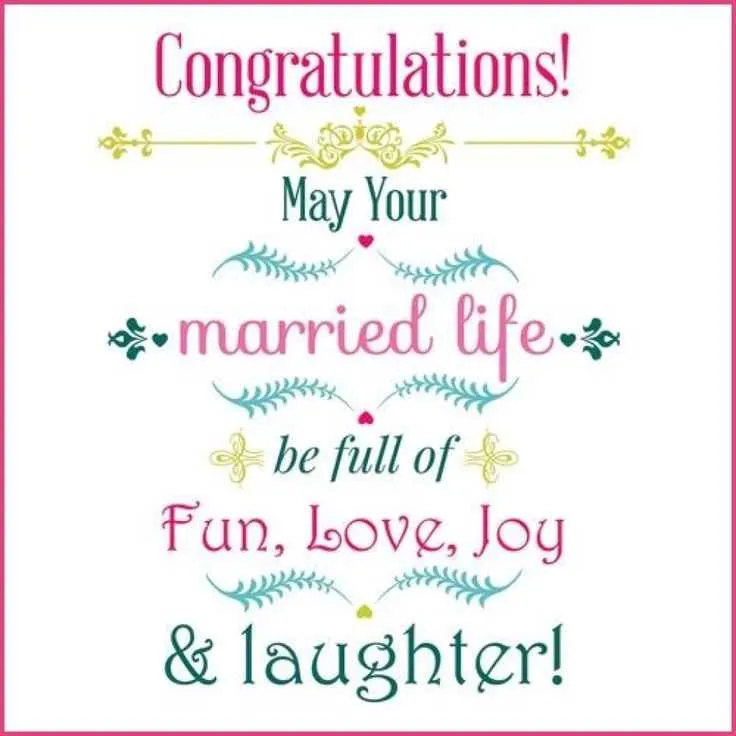 congratulations message for marriage anniversary