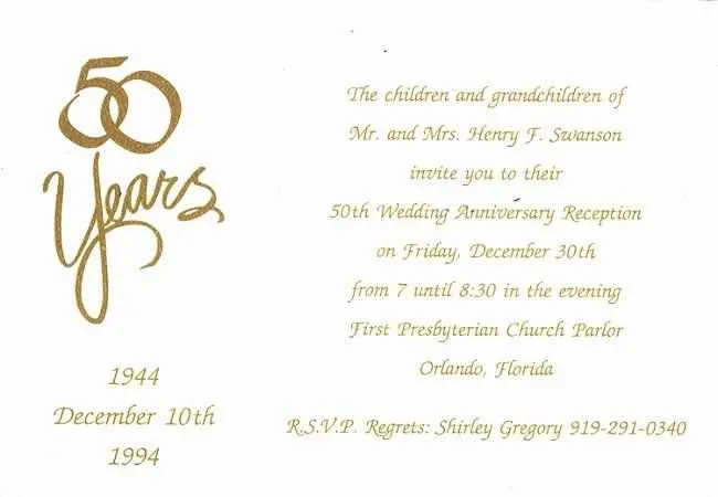 video message for 50th wedding anniversary