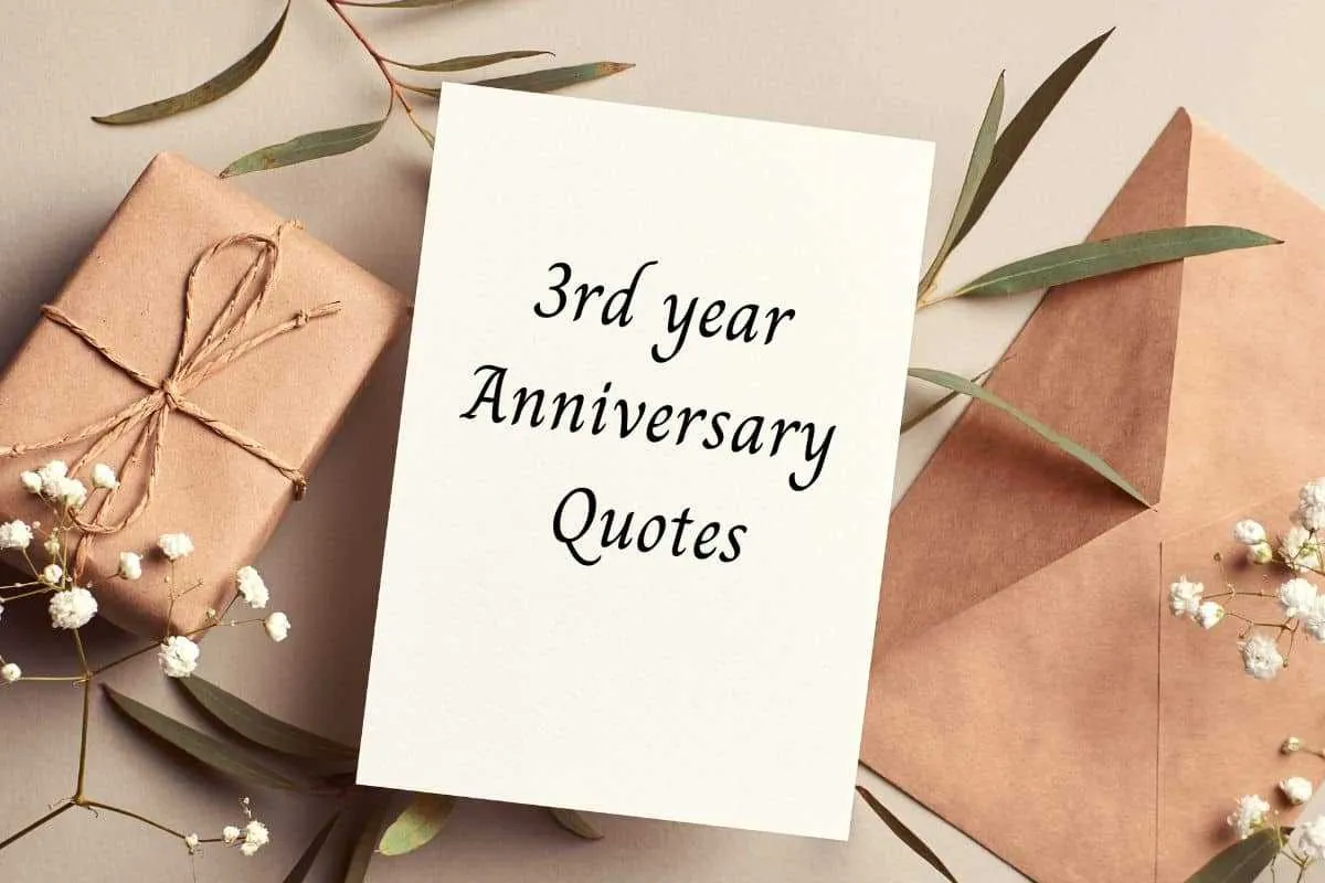 3rd wedding anniversary message to wife